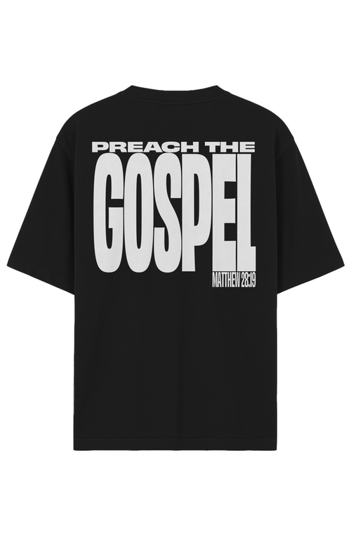 Heavyweight Garment-Dyed Preach The Gospel Tee